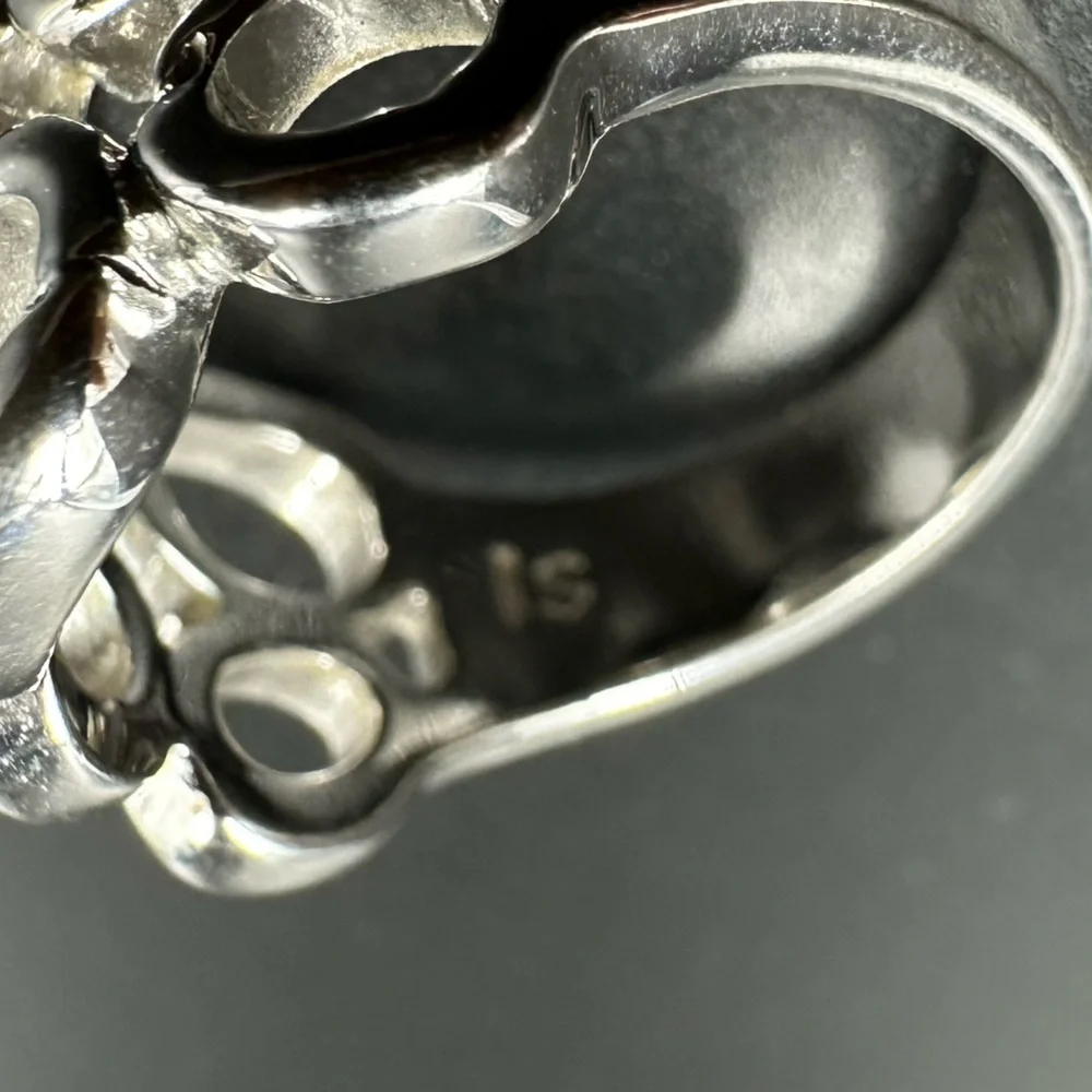 Lia Sophia Structure Ring Silver Plate